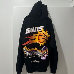 Suns x Warren Lotas The Final Shot Purple Skeleton Shirt Suns in 4 Phoenix Devin  booker